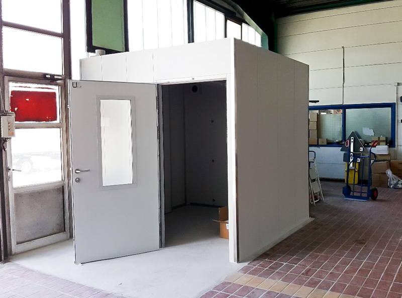 Salle résistante au feu et personnalisable,