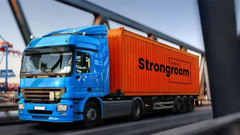 Mobile Strongroom chambre forte classe 3 selon EN1143-1